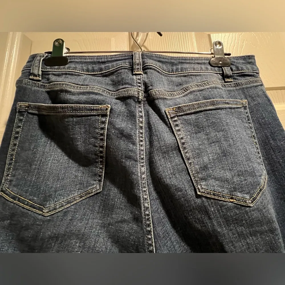 New York & Company jeans - high waist curvy boyfriend - size 10 - Image 2