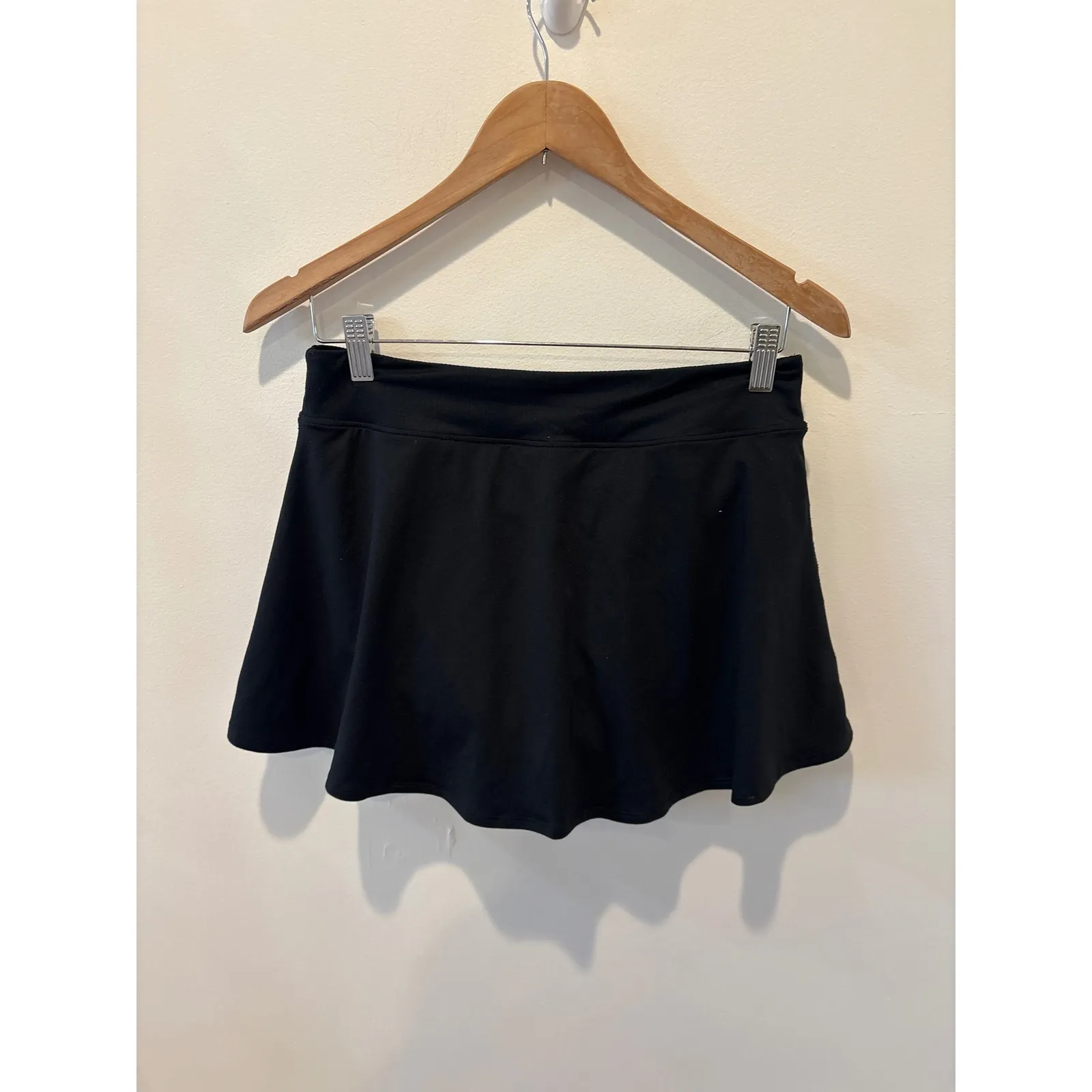 Nike Dri Fit Tennis Skirt Black Standard Fit Athletic Skort Size M - Image 4