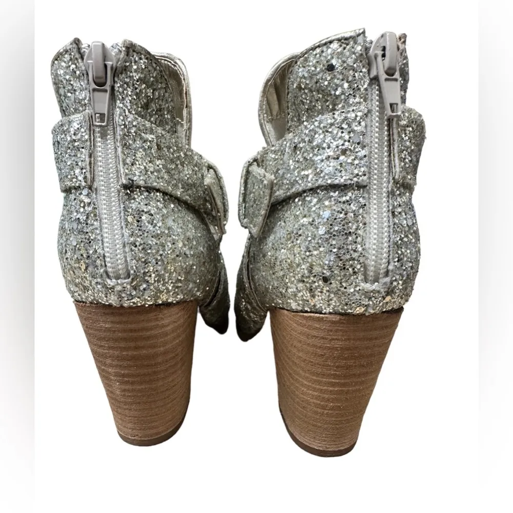 Very G champagne glitz 2” booties - Image 2