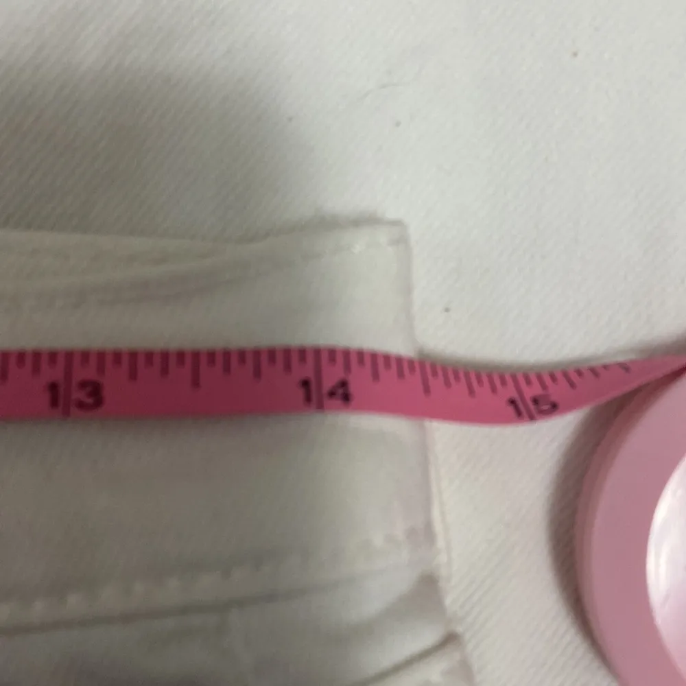 GAP White Girlfriend Fit Jeans Denim Size 24 R - Image 8