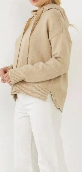 Free the Roses Size XS Oversized Hoodie Sweater - Image 2