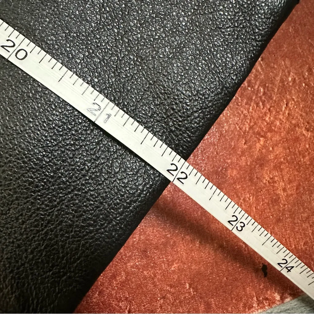 Sergio Vadducci Black and White Leather Moto Jacket Size undefined - Image 7