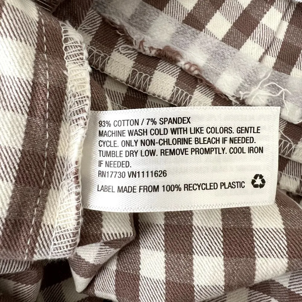 A New Day Checkered High Waist Ankle Pants - Image 6