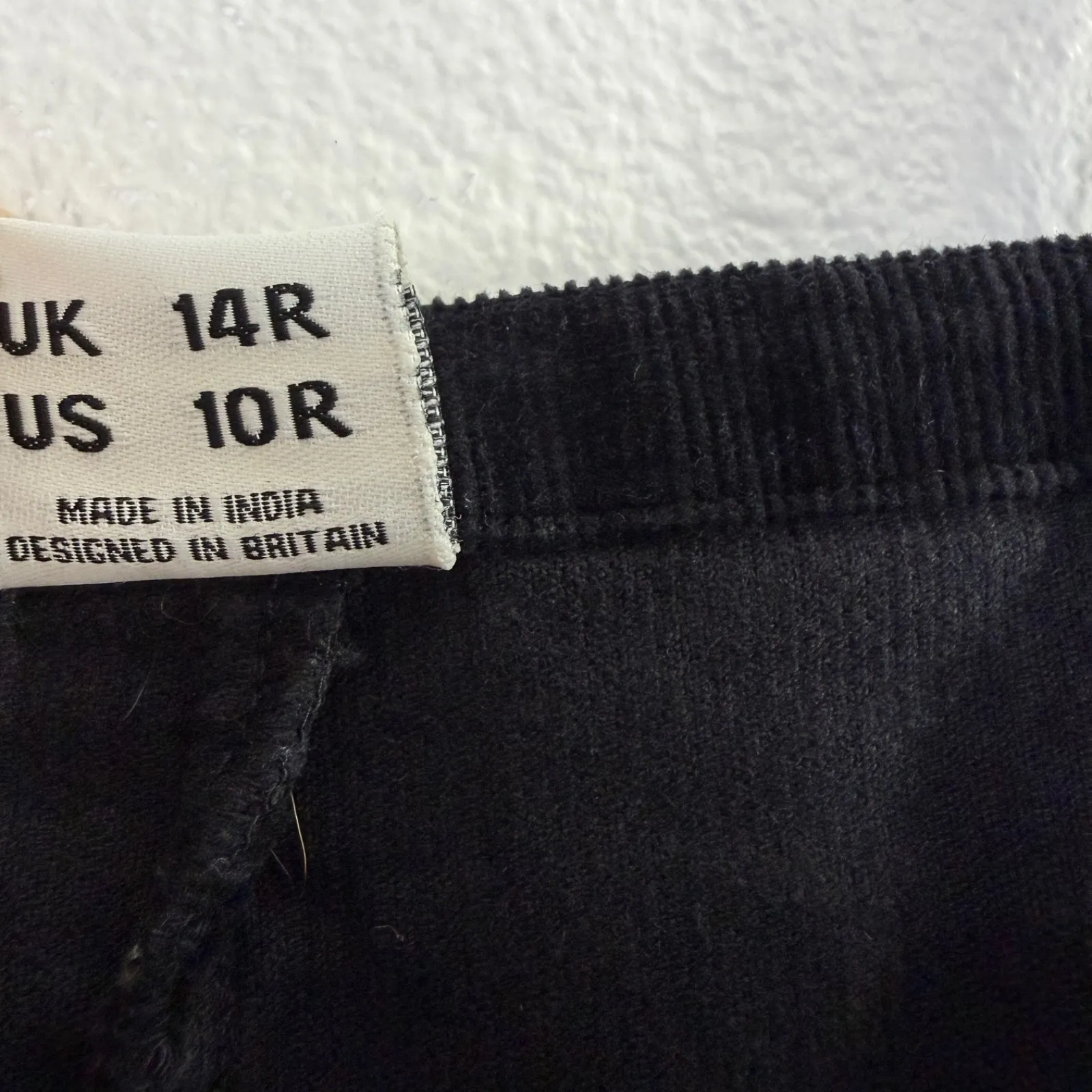 Lucy and Yak Corduroy Overalls Womens Size 10R Black Pants Pockets Cotton Casual - Image 7