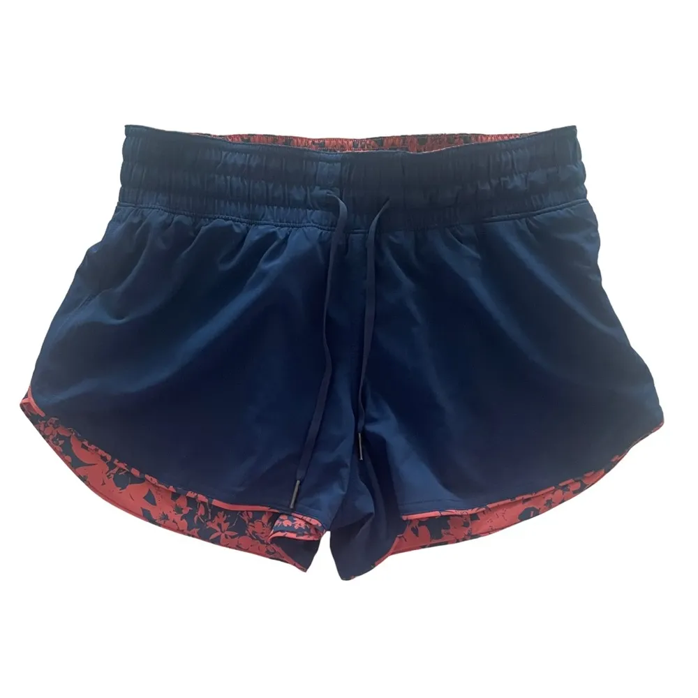 Lululemon Choose A Side Short 3" Onyx Blue / Efflorescent Dark Canyon Onyx Blue - Image 3