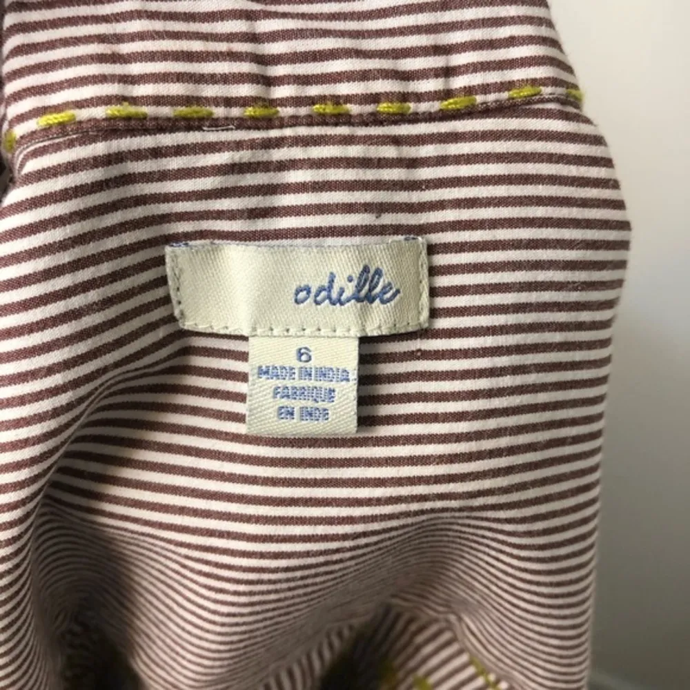 Anthropologie-Odille Eyelet Button Down Shirt - Image 7