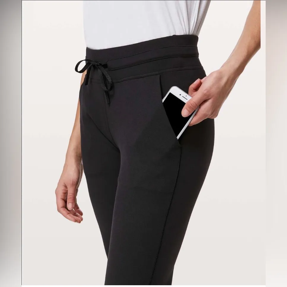 Lululemon Ready To Rulu Pant Jogger 29” Size 8 Black Lounge Athleisure - Image 4