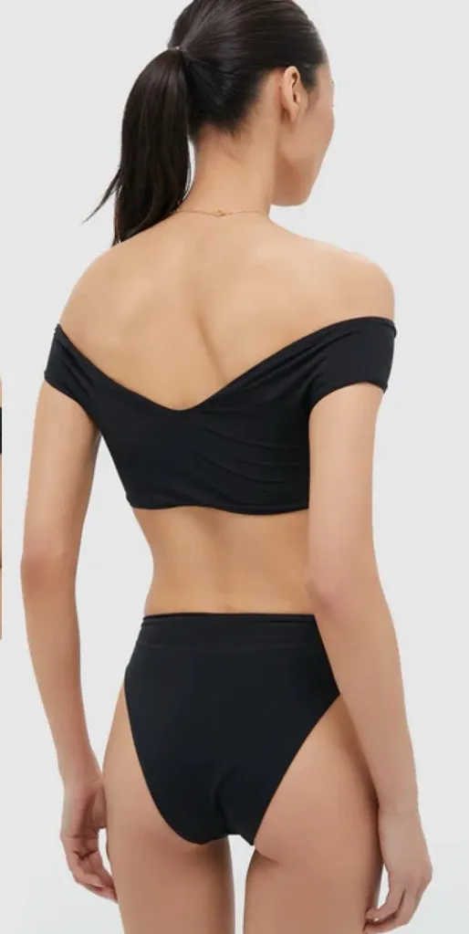 Tuckernuck NWT  Maygel Coronel Sauco Two Piece Black OS S/M/L - Image 2