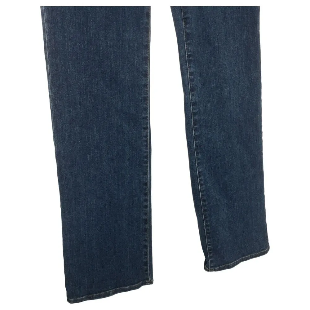 NYDJ Jeans Womens 6 Barbara Bootcut Lift Tuck Dark Wash Mid Rise Denim Blue - Image 12