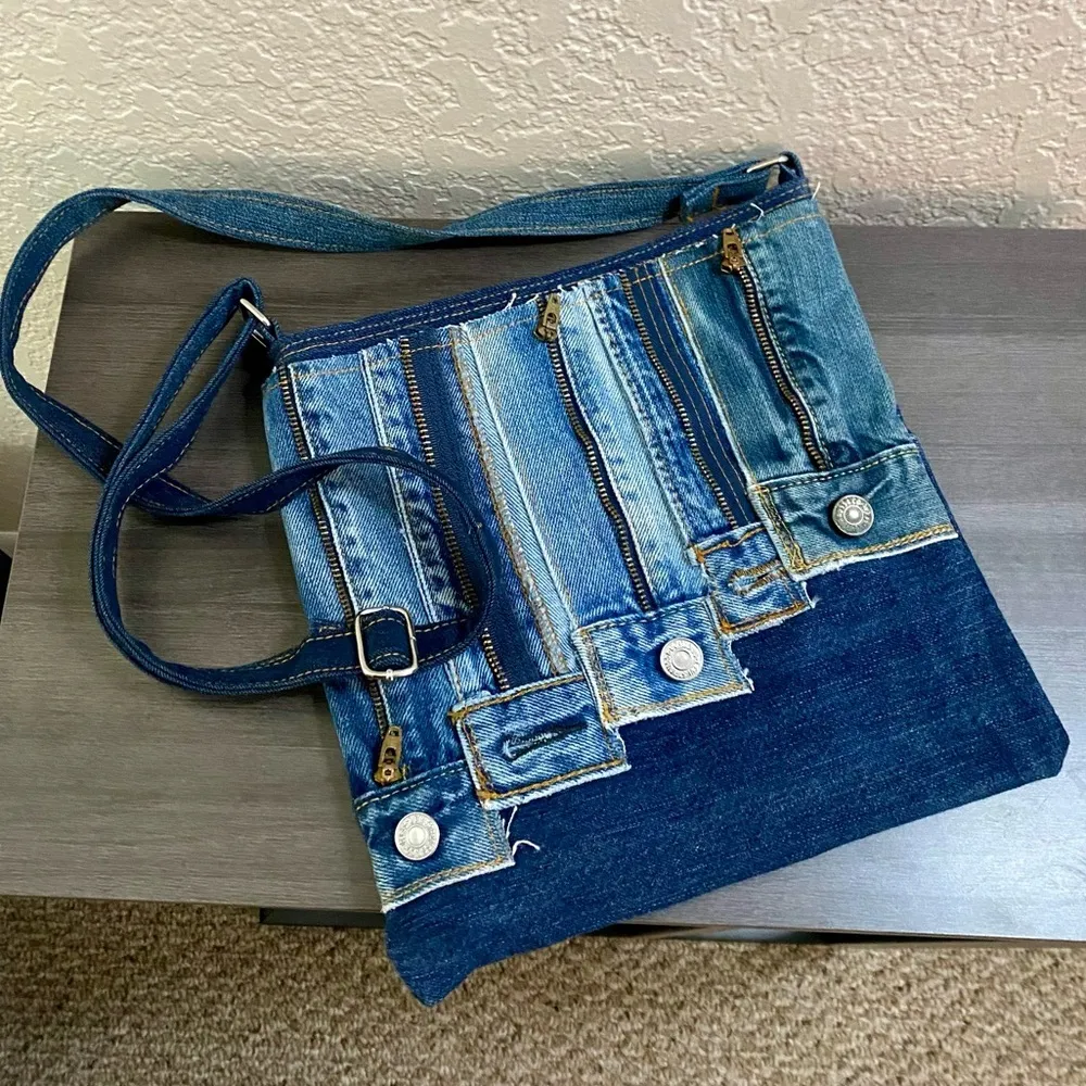 Levi’s Handmade Denim Crossbody Bag - Image 5