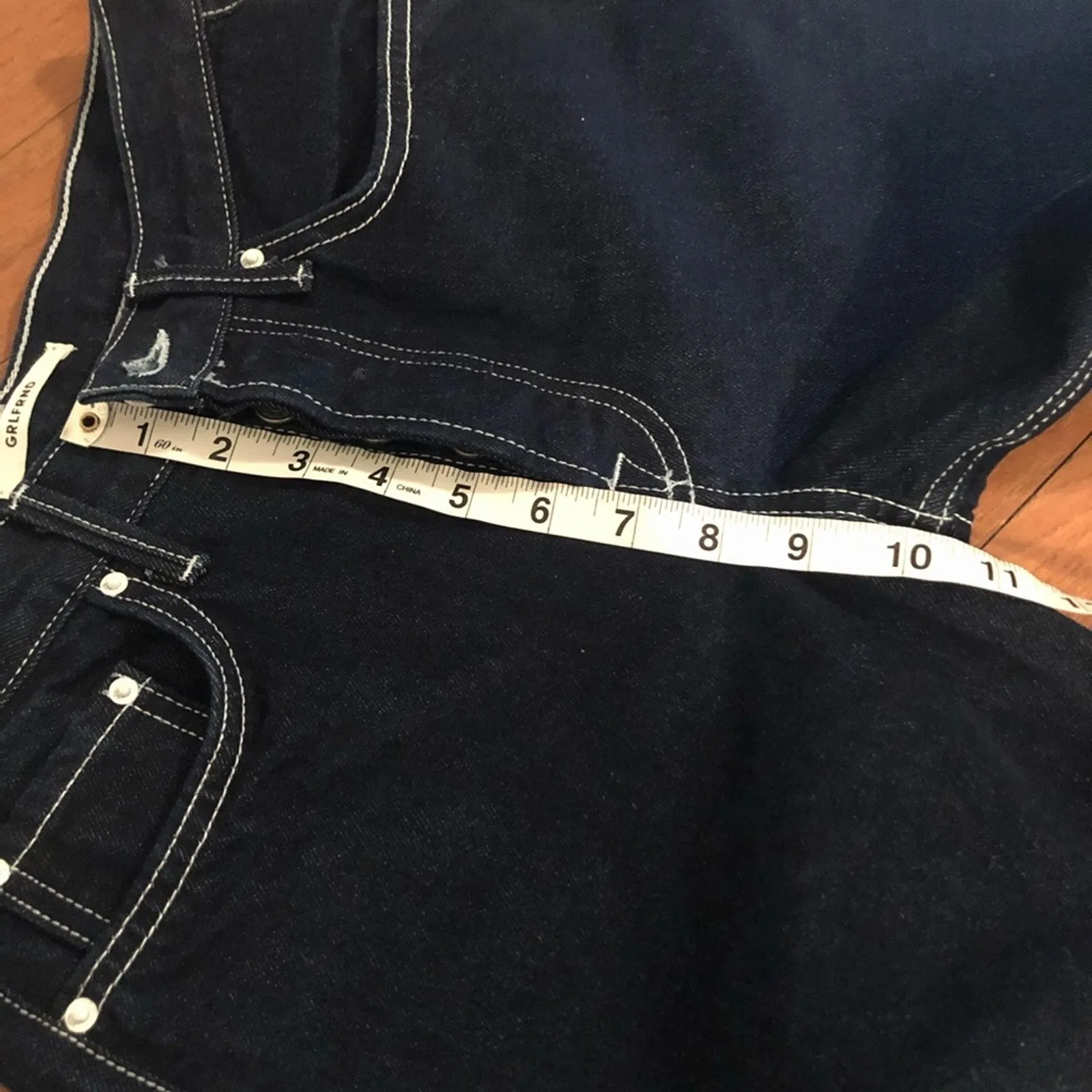 NEW GRLFRND Karolina Jeans Dark Wash - Image 5