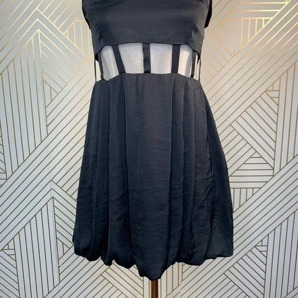 KEEPSAKE the Label Here and Now Bubble Dress‎ Black Size 6 - Image 5