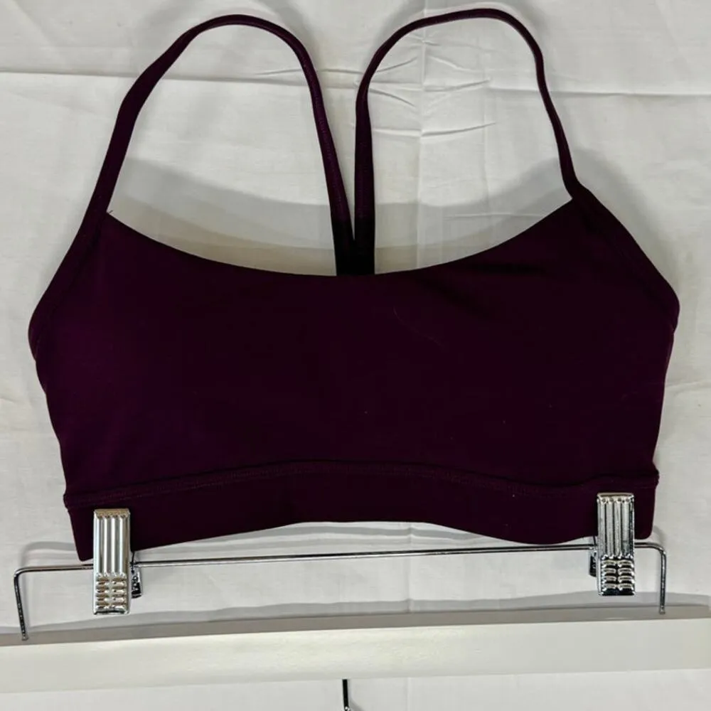 Stori Intro Sleeveless Scoop Neck Padded Sports Bra Mulberry Women's Size US 2 - Image 2