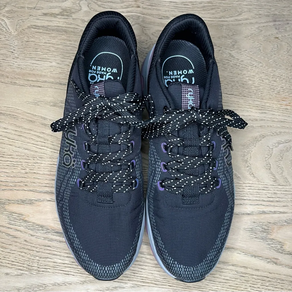 Ryka Devotion X TR Trail Walking Sneaker Active Black Purple Women’s Size 9 - Image 6