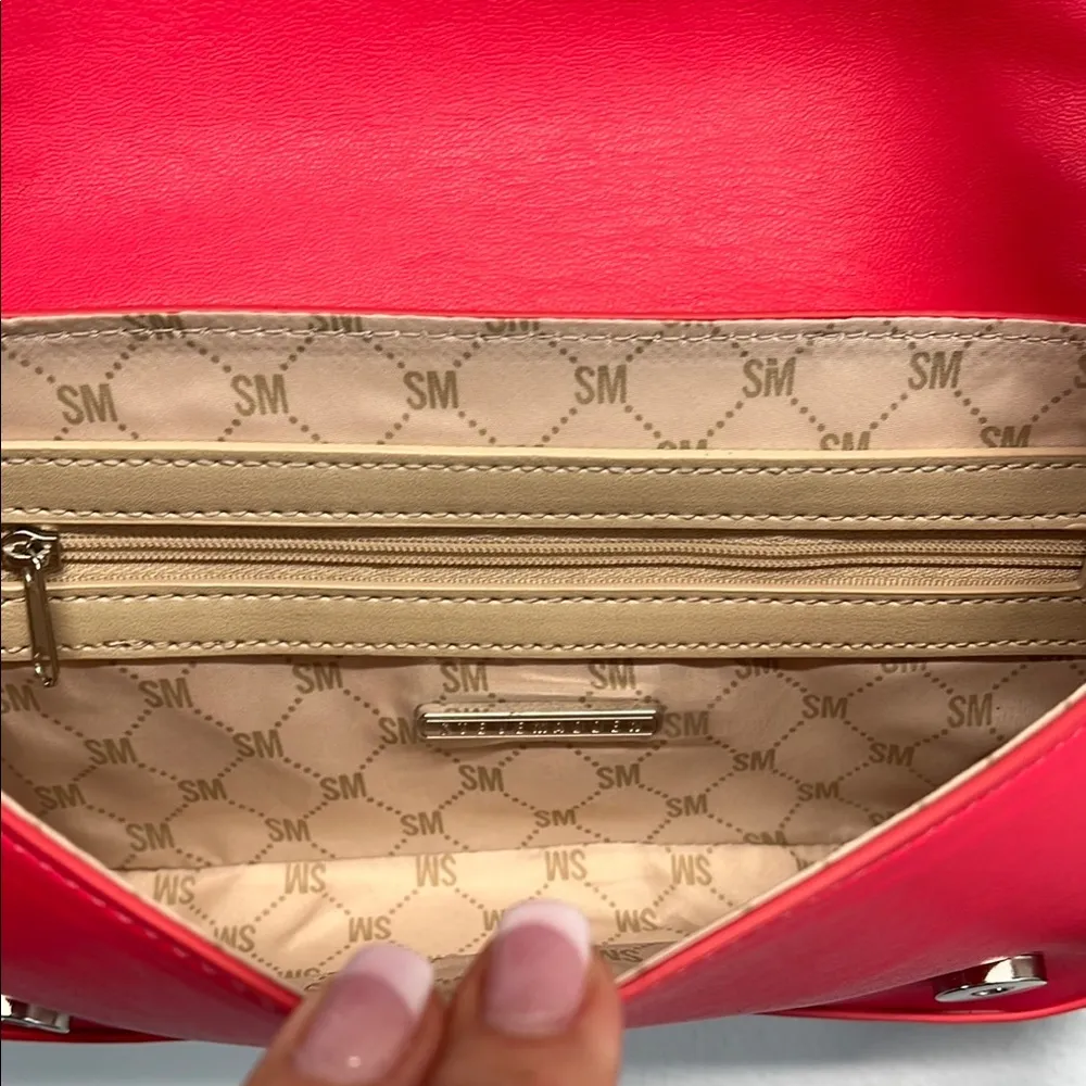 Steve Madden Pink Shoulder Bag with Chain Strap 💖 - Image 12