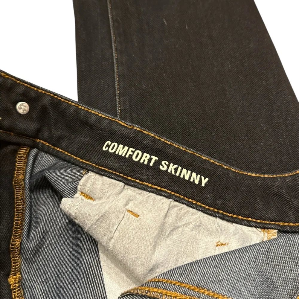 G.H Bass & Co Women’s Dark Navy Blue Straight Leg Jeans - Image 5