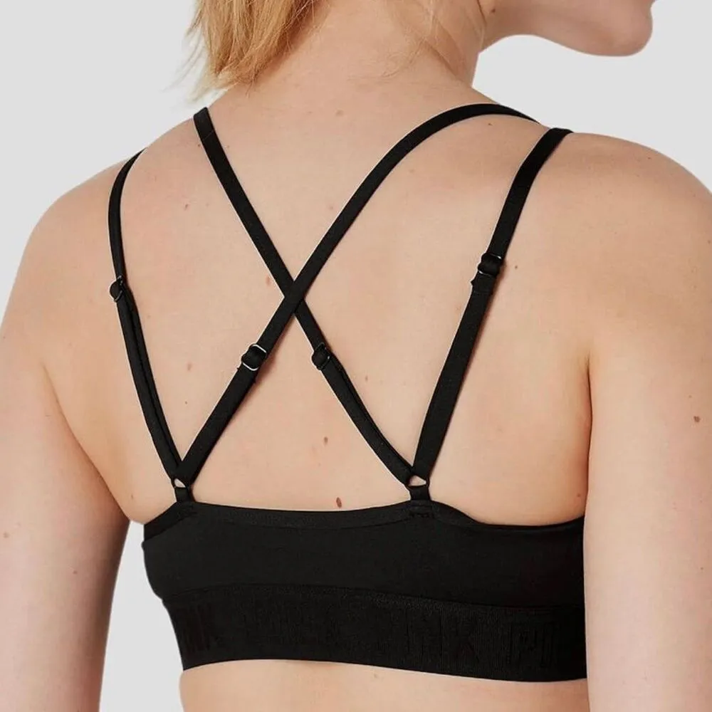 Victoria's Secret Pink Active Ultimate Strappy Lightly Lined Padded Sports Bra - Image 3