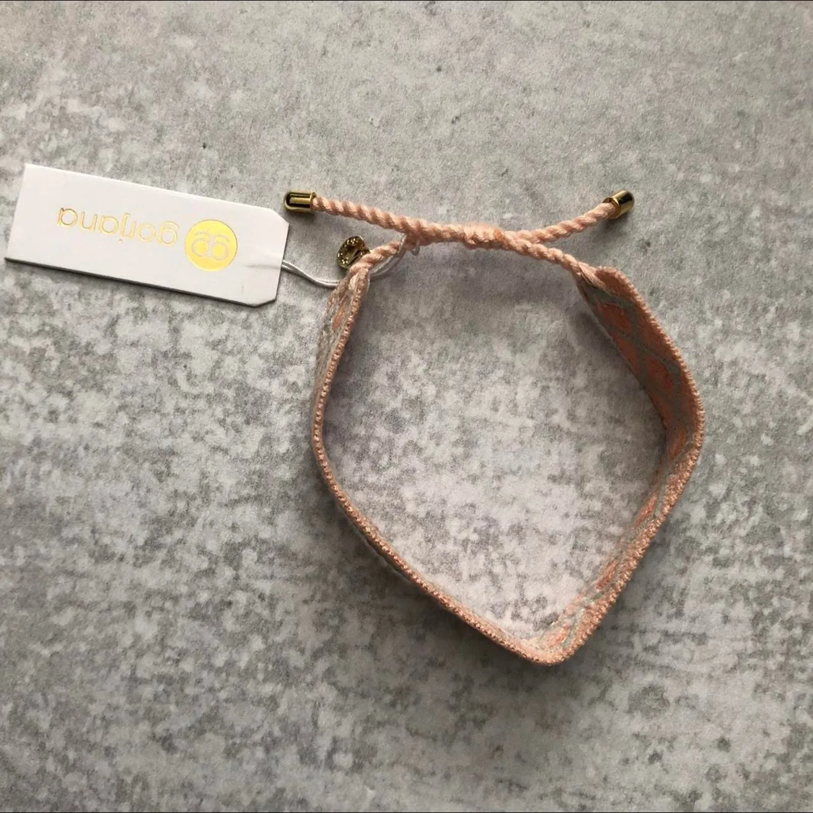 Gorjana Locals Only Embroidered Adjustable Bracelet - Image 4