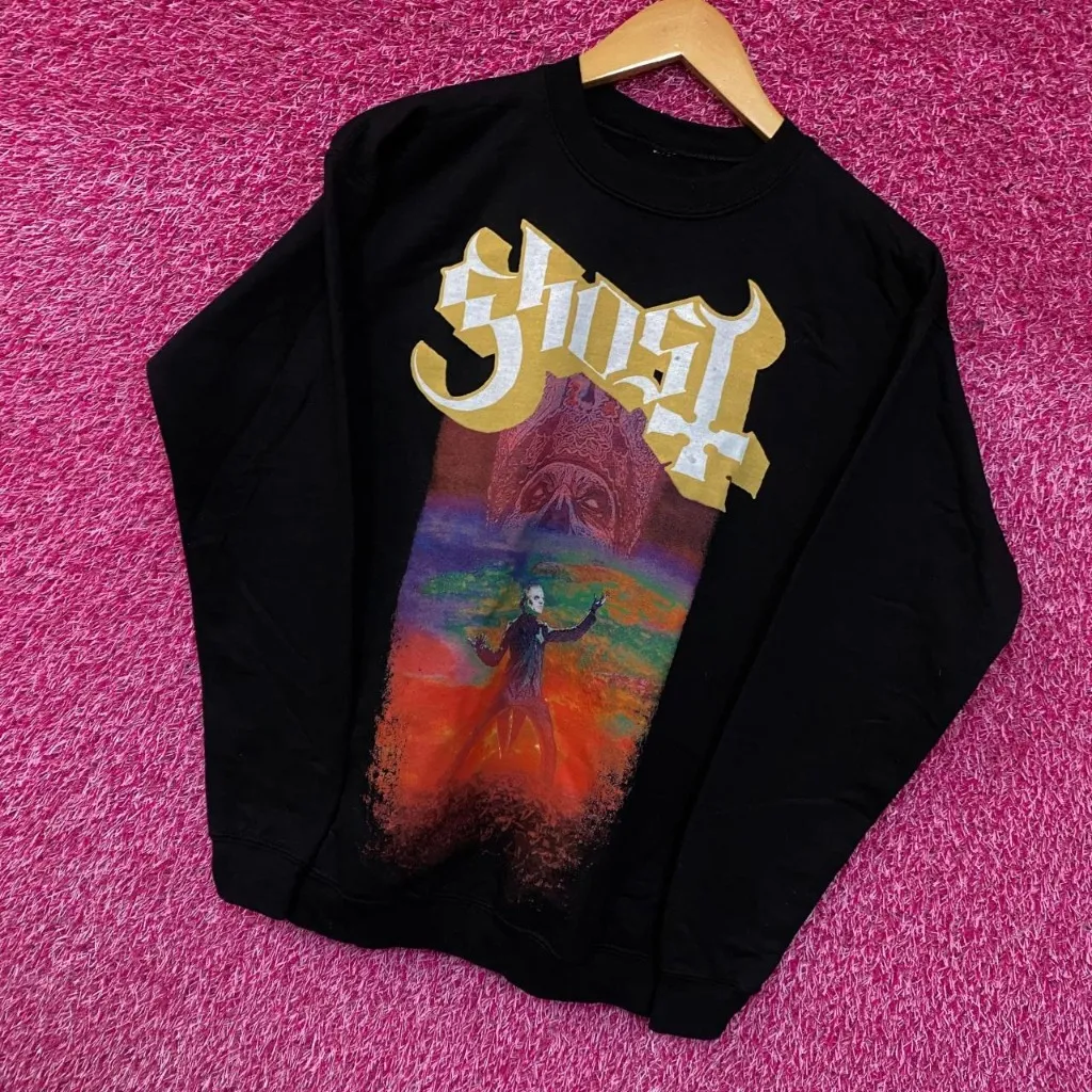 Ghost Cardinal Copia Death Metal Band Crewneck Sweater XL - Image 3