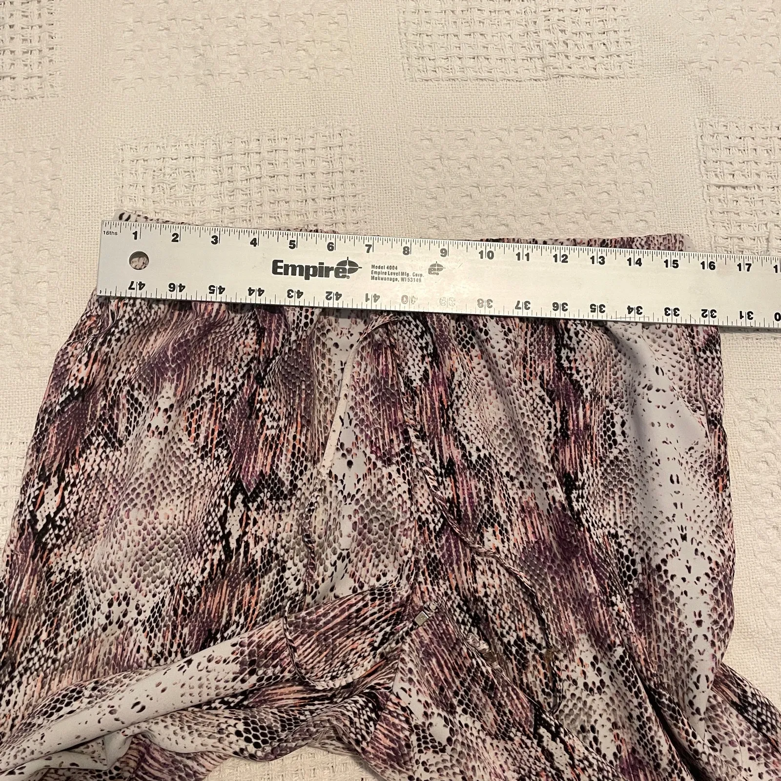 Jennifer Lopez animal floral print jogger pants large P 7073 - Image 6