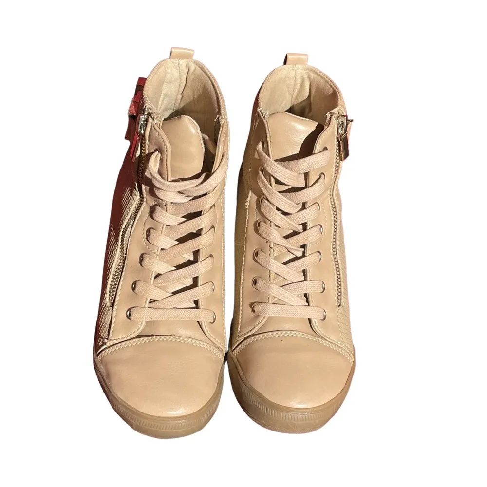 Call it Spring high top wedge sneakers - Image 9