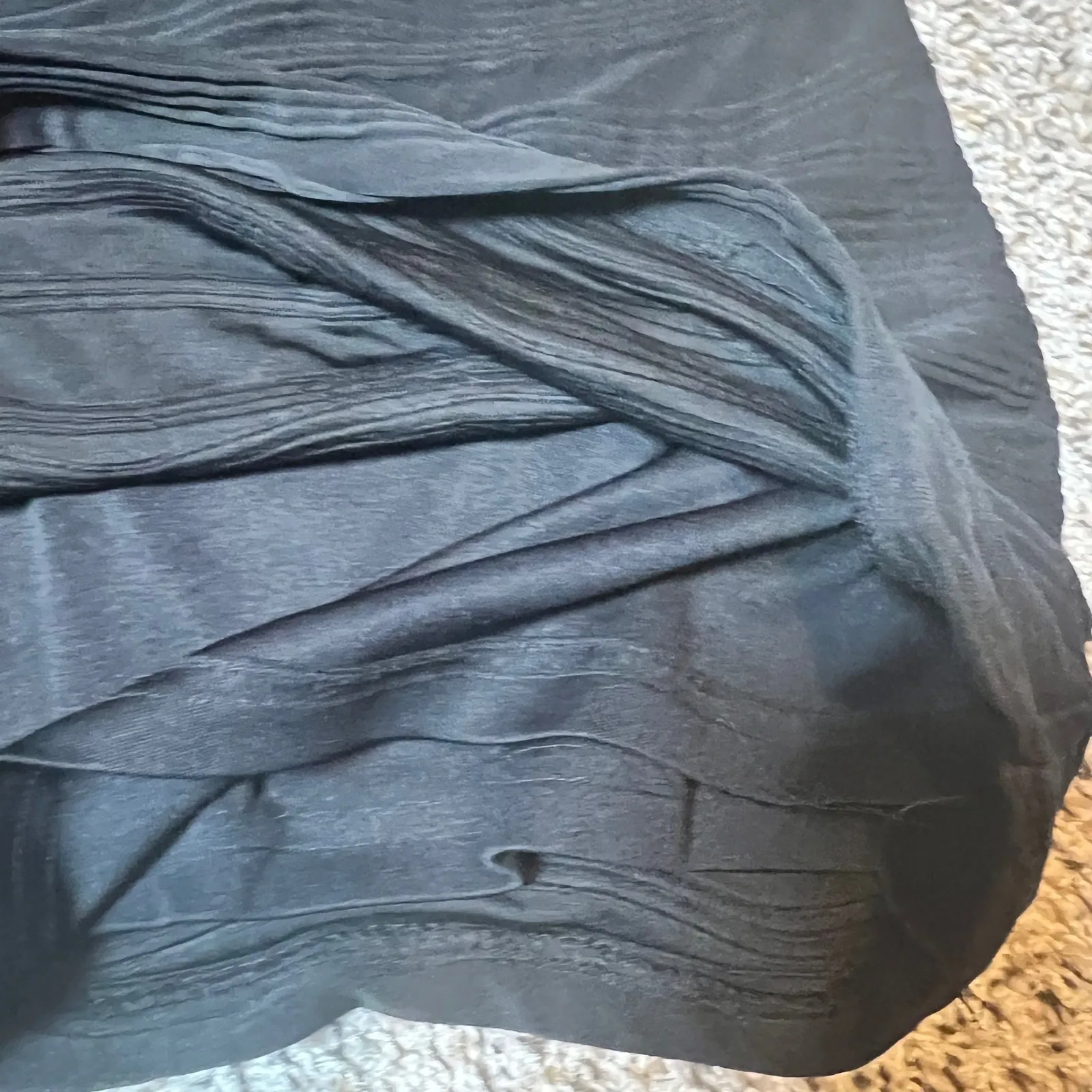 Calvin Klein Black Tank Top Sleeveless Wave Pattern XL‎ - Image 6