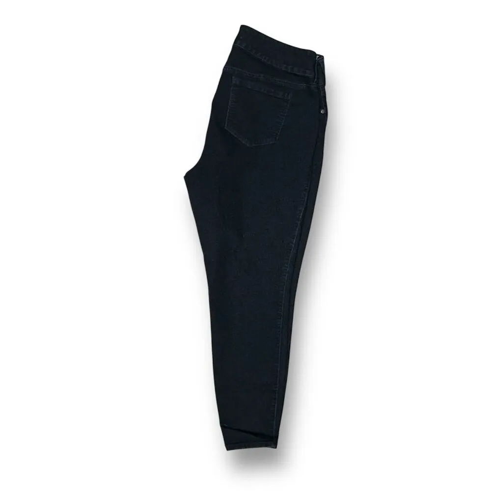 Torrid 20R Black Stretch Denim Jeggings High Rise Skinny Jeans‎ Plus Size Casual - Image 4