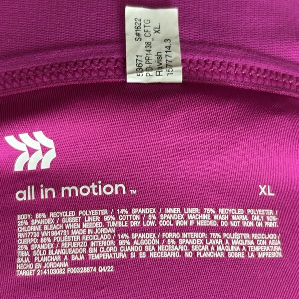 All in Motion Hot Pink Pleated Tennis Pickleball Skirt (Skorts) with Pockets - Image 7