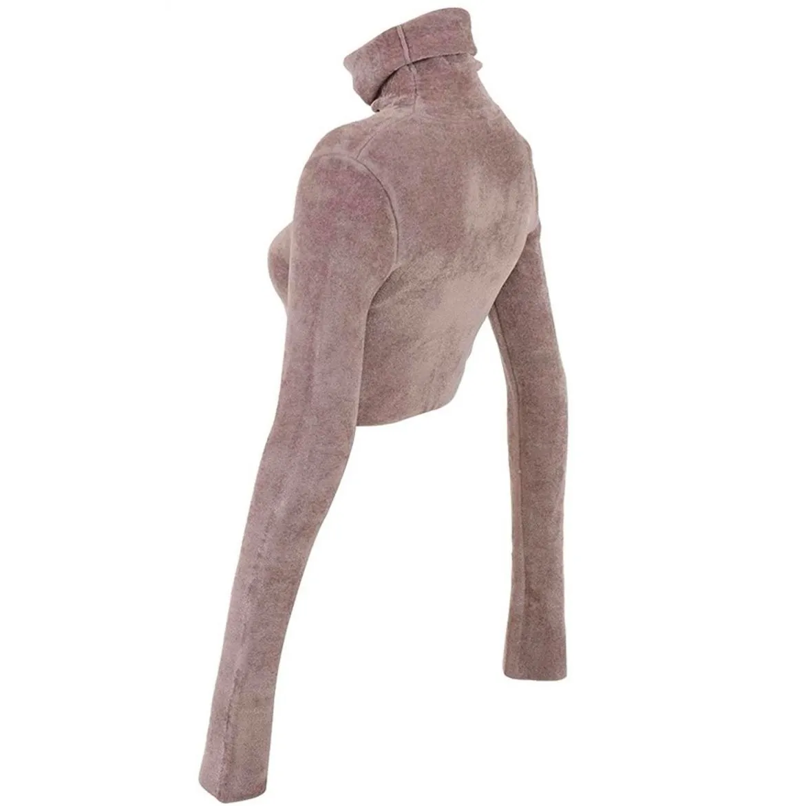 House of CB Suri Rose Chenille Cropped Top Sweater NWT Small - Image 6