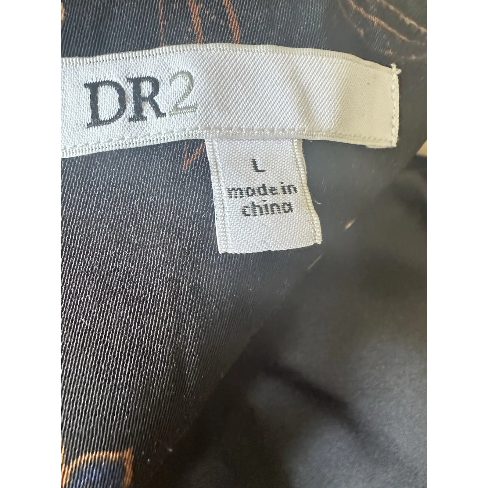 Daniel Rainn DR2 by Floral Kimono Duster Jacket Black Pink Boho Long Sleeve L - Image 6