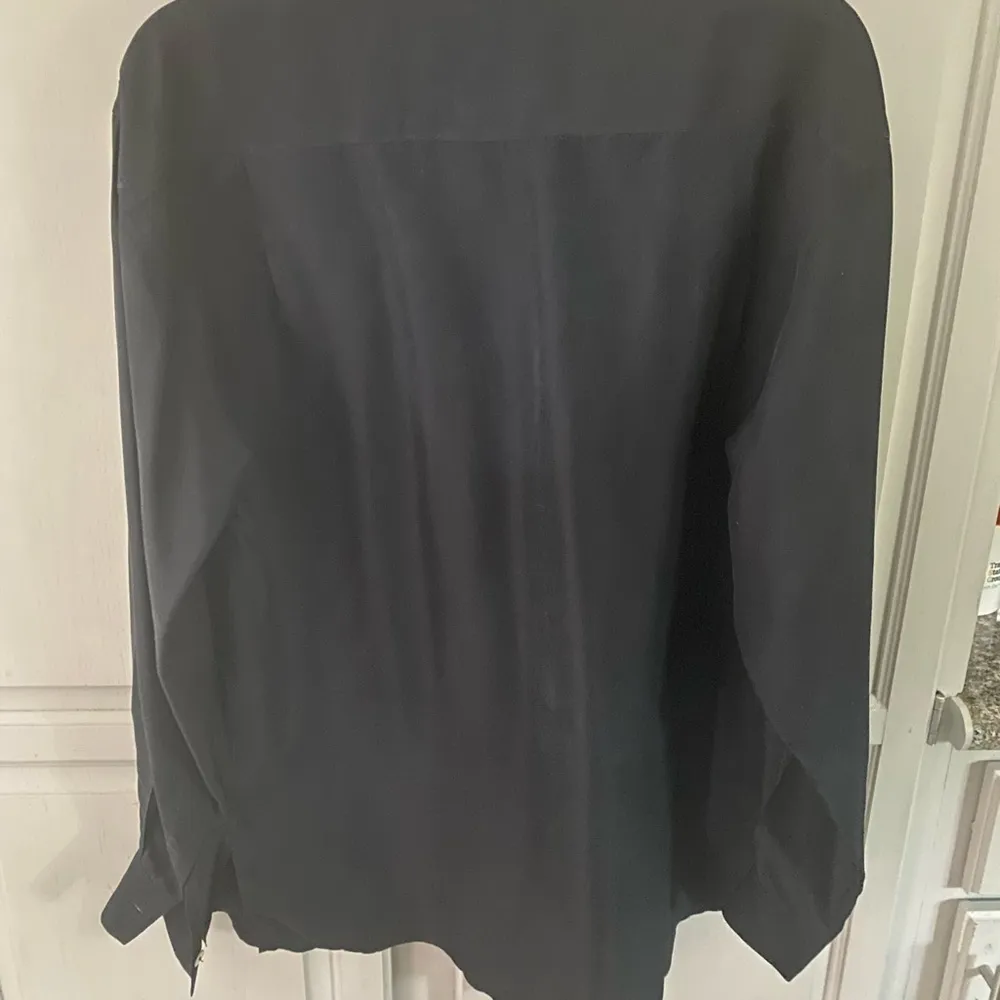 Vintage 100 percent silk Erez silk shirt M Size M - Image 7