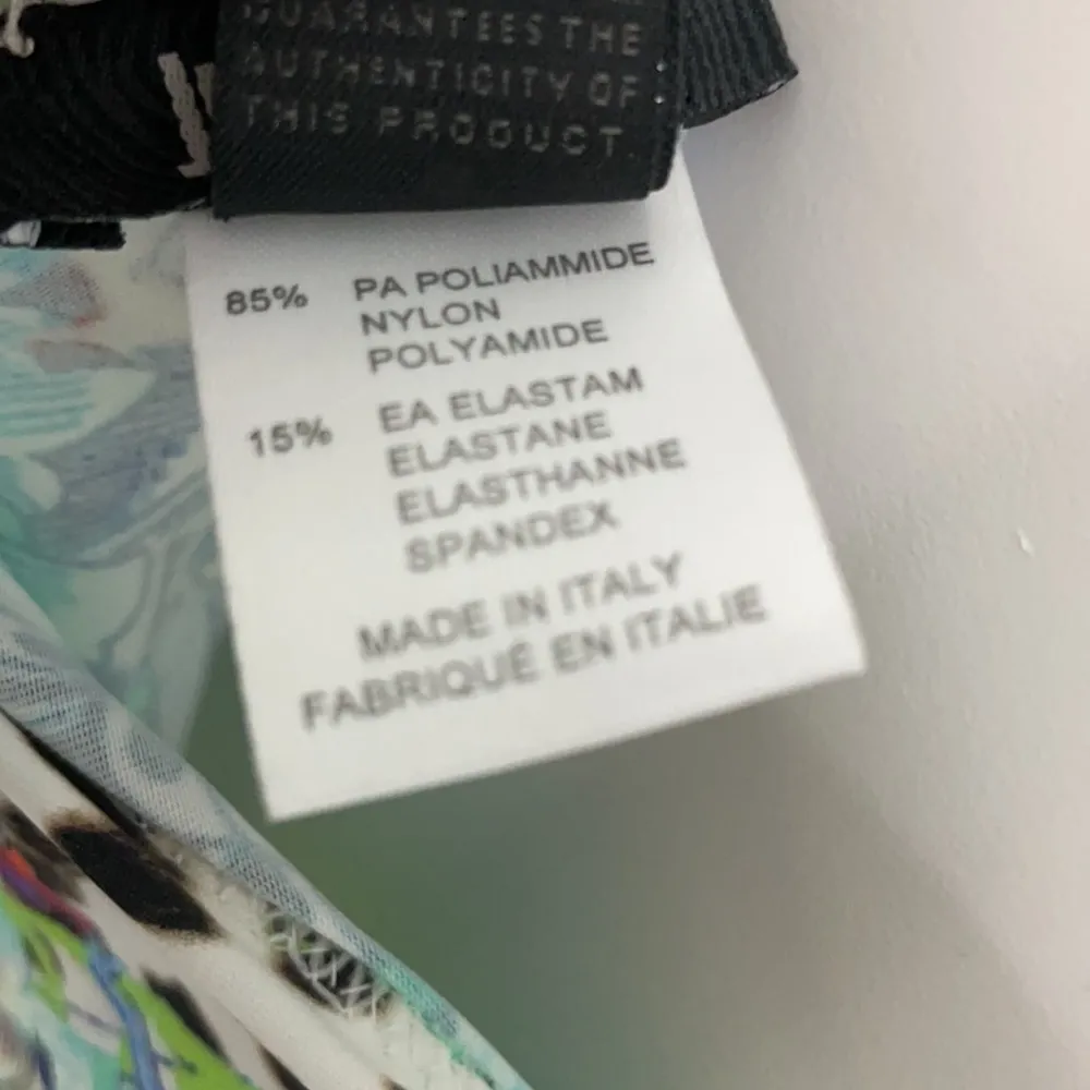 Just Cavalli ruffle leopard floral strapless dress - Image 8