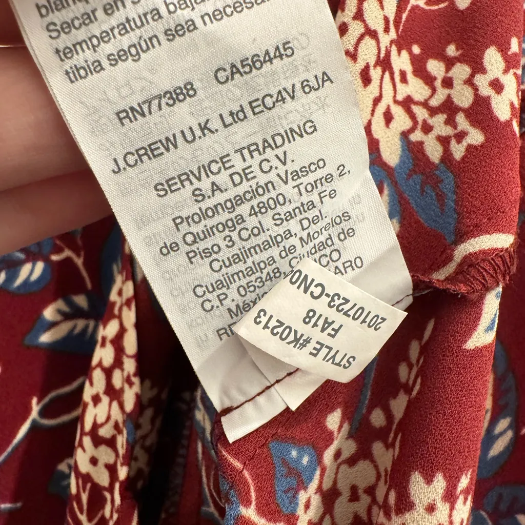 Madewell Floral Long Sleeved Blouse - Image 4