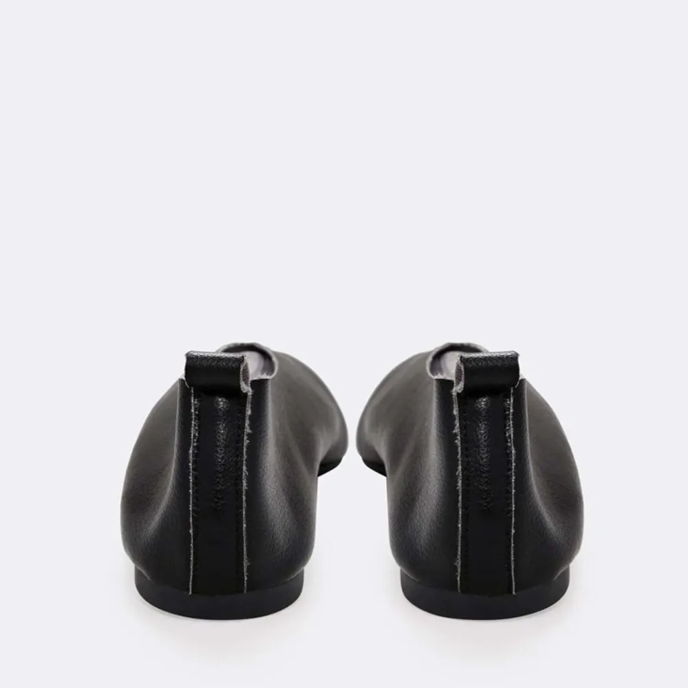 Qupid Yulia Quinnly Pointed Toe Ballerina Flats - Image 3