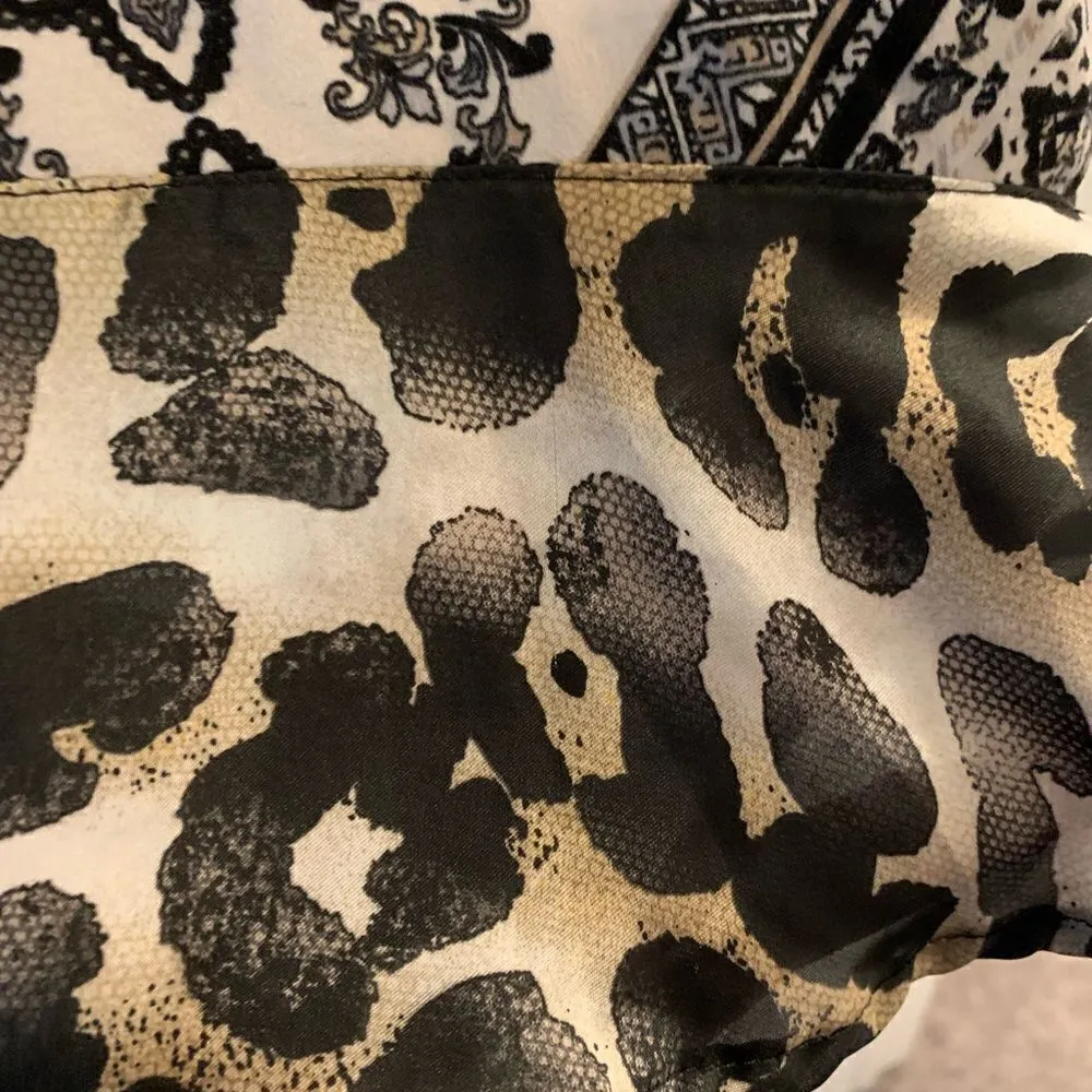 Fig and Flower Anthropologie Top Size XL Black - Image 4