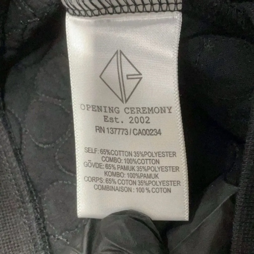 Opening Ceremony Black Skirt with Colorful Floral Accents - Image 5