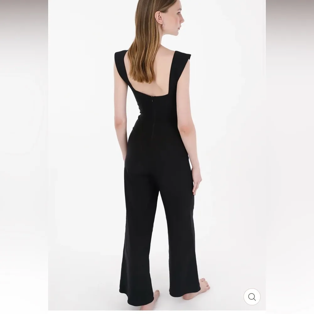 Especia made in Colombia black jumpsuit Camelia size M NWT Size M - Image 2