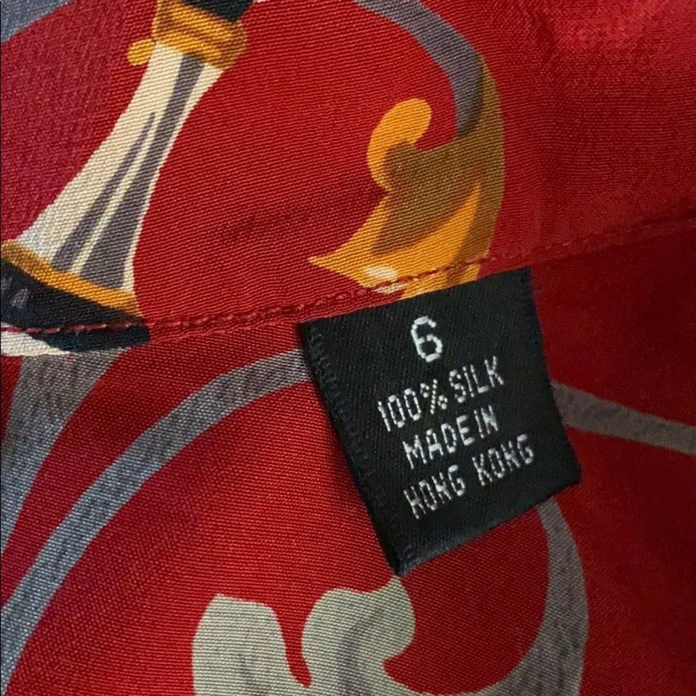 Vintage Linda Allard Ellen Tracy Blouse 6 - Image 14