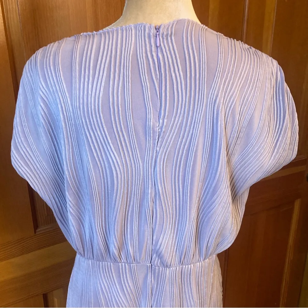 NWT, Lavishly Paris Women’s Lavender Split Thigh Dress. Purple Size 8 - Image 14