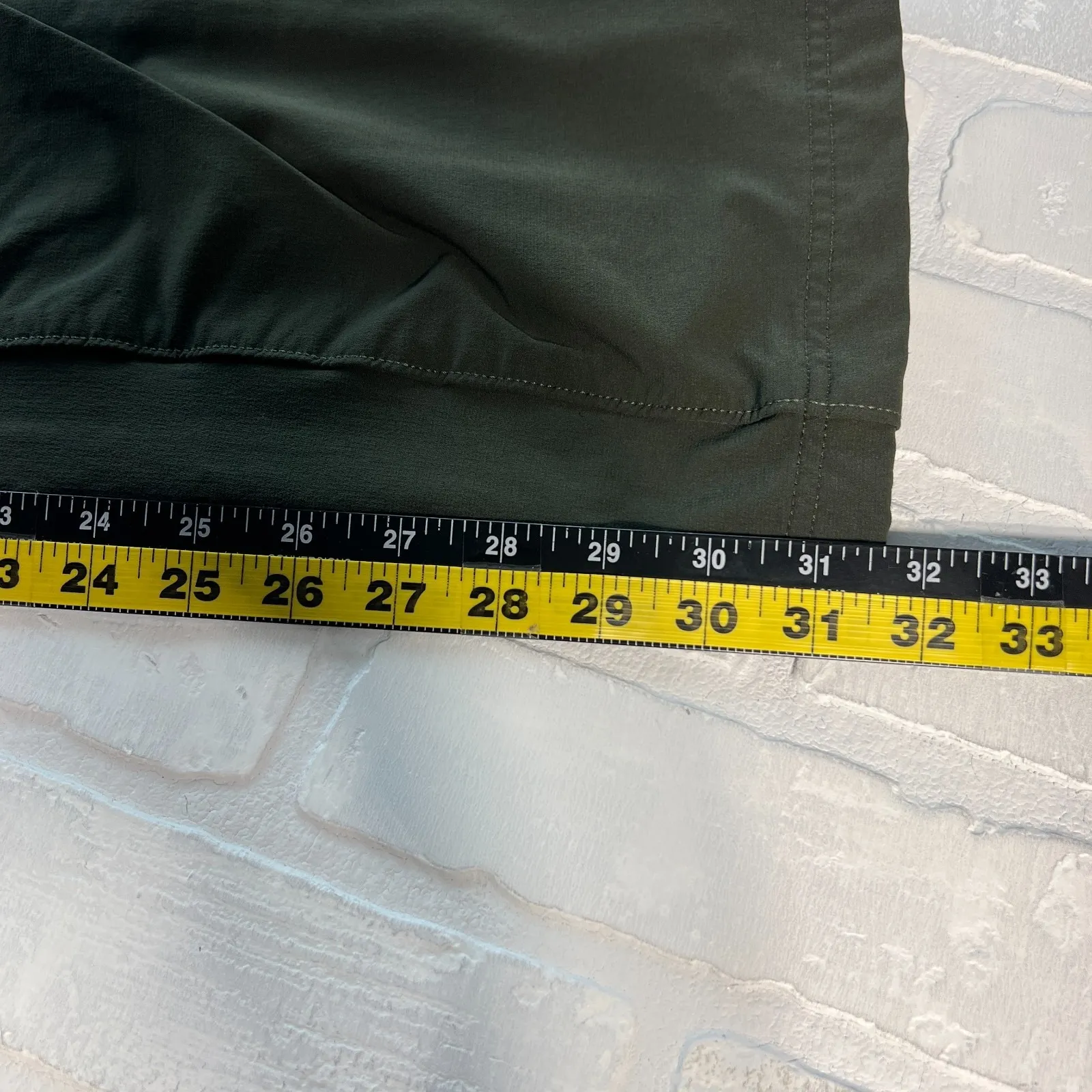 Duluth Trading Flexpedition Pants Womens 2x32 Green Bootcut Outdoor Hiking Nylon Size 2 - Image 13