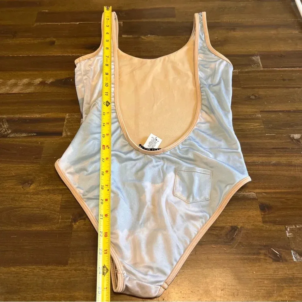 Wildfox HTF Horse One Piece Swimsuit Head Equestrian Cowgirl Boho Novelty Rare - Image 10