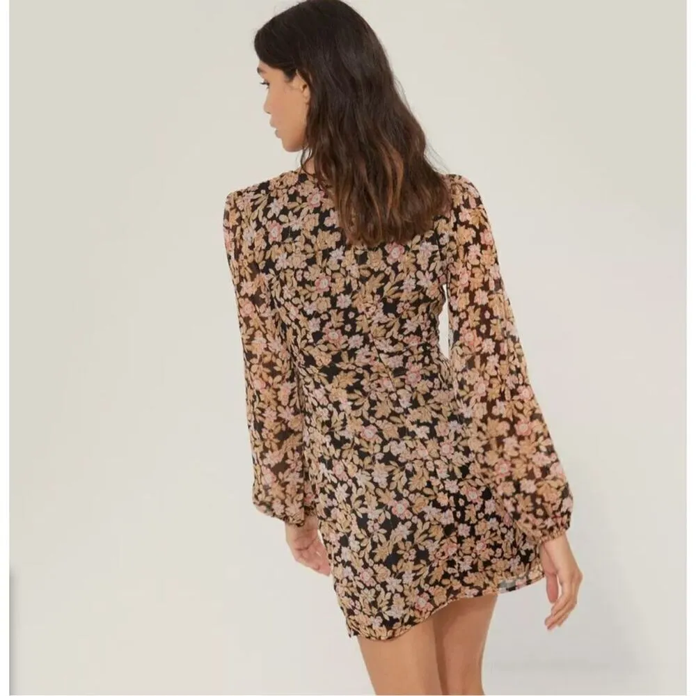 🆕 Nasty Gal‎ Nothin Bud Love floral mini dress size  8 - Image 12