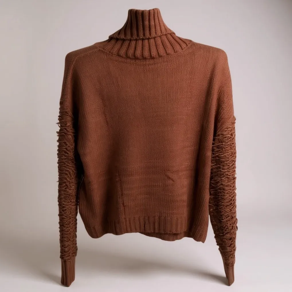 PrettyGarden Chic Rust Sweater - Image 2