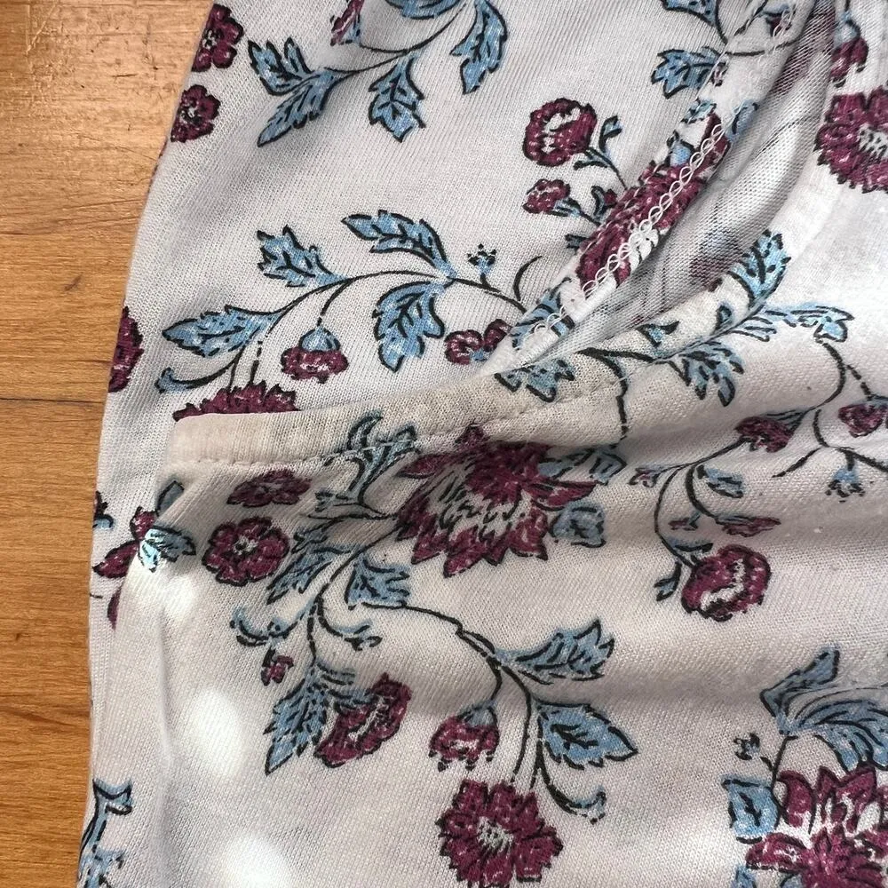 Aventura Eco Womens Top Small Y2K Strech Flowy Cottagecore Fairy Boho Beachy Pink - Image 13