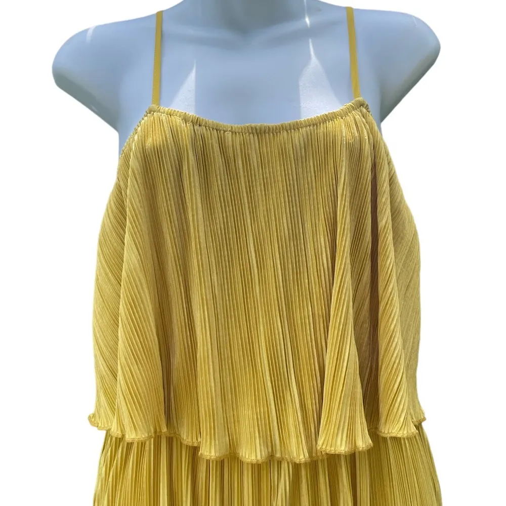 NWT Cider Boho Retro Overalls Solid Layered Jumpsuit - Image 2