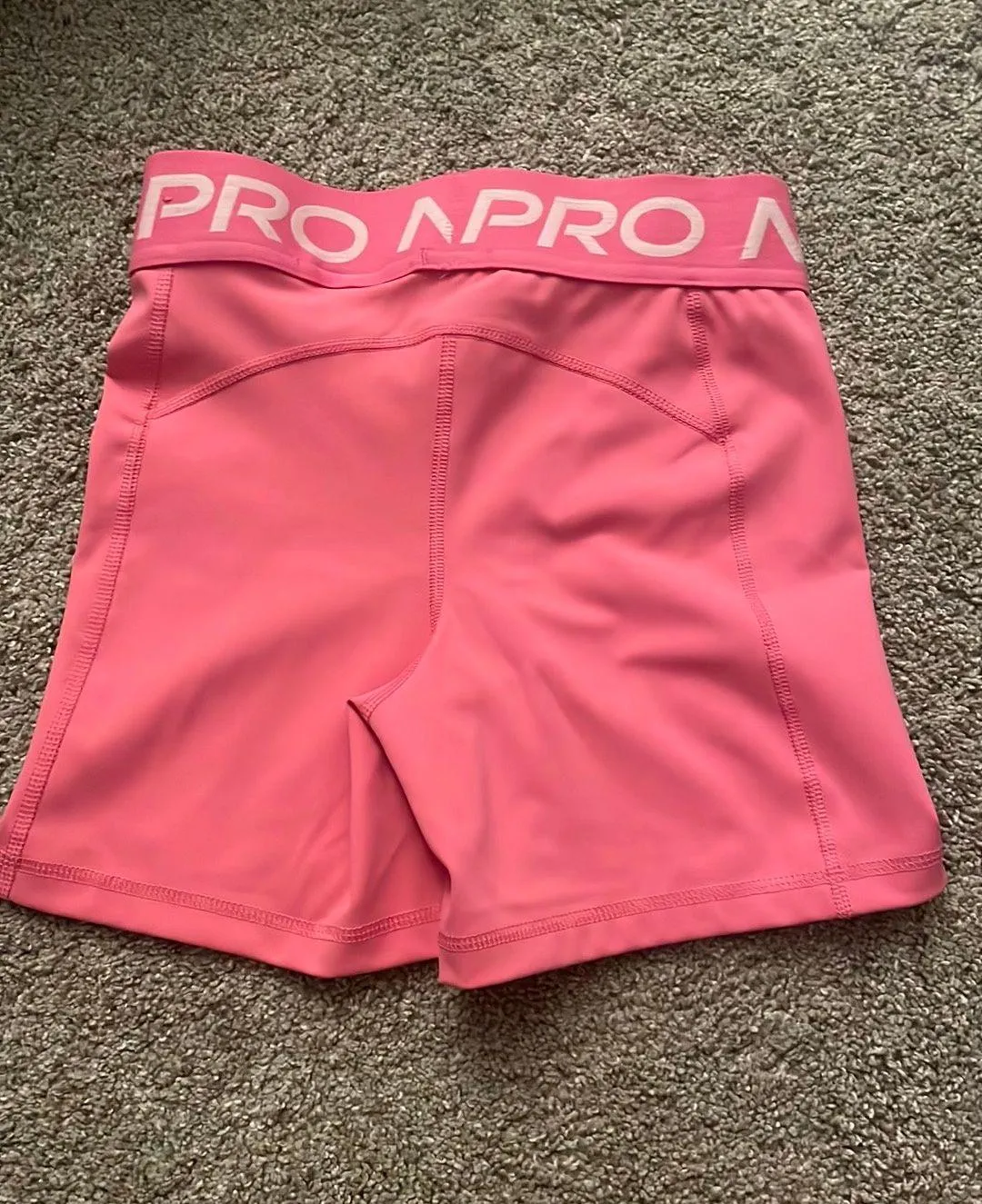 Nike Pro Shorts Pink - Image 2