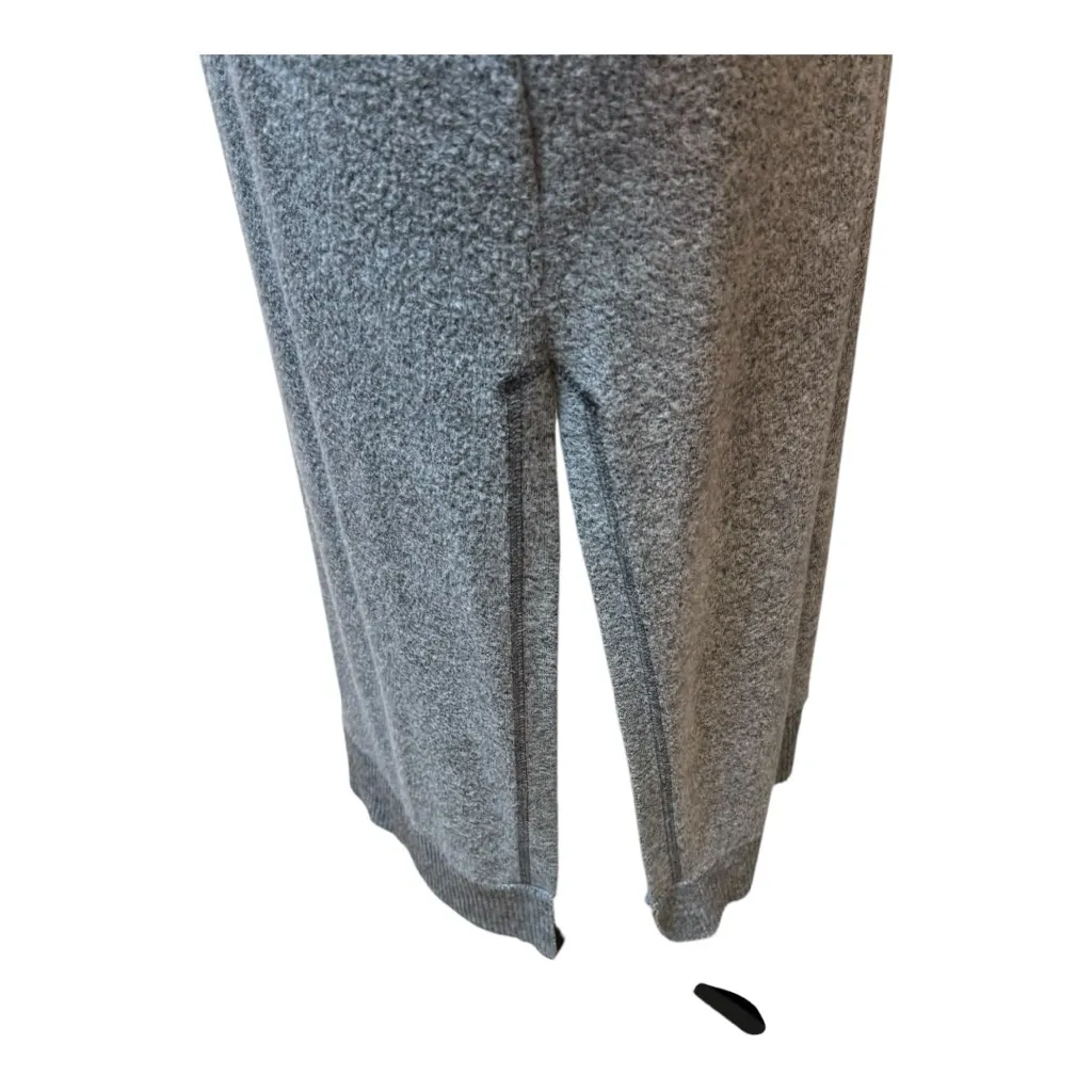 Maple sage Gray Heather Knit Duster Cardigan Long Sleeve Open Front Size Small - Image 3