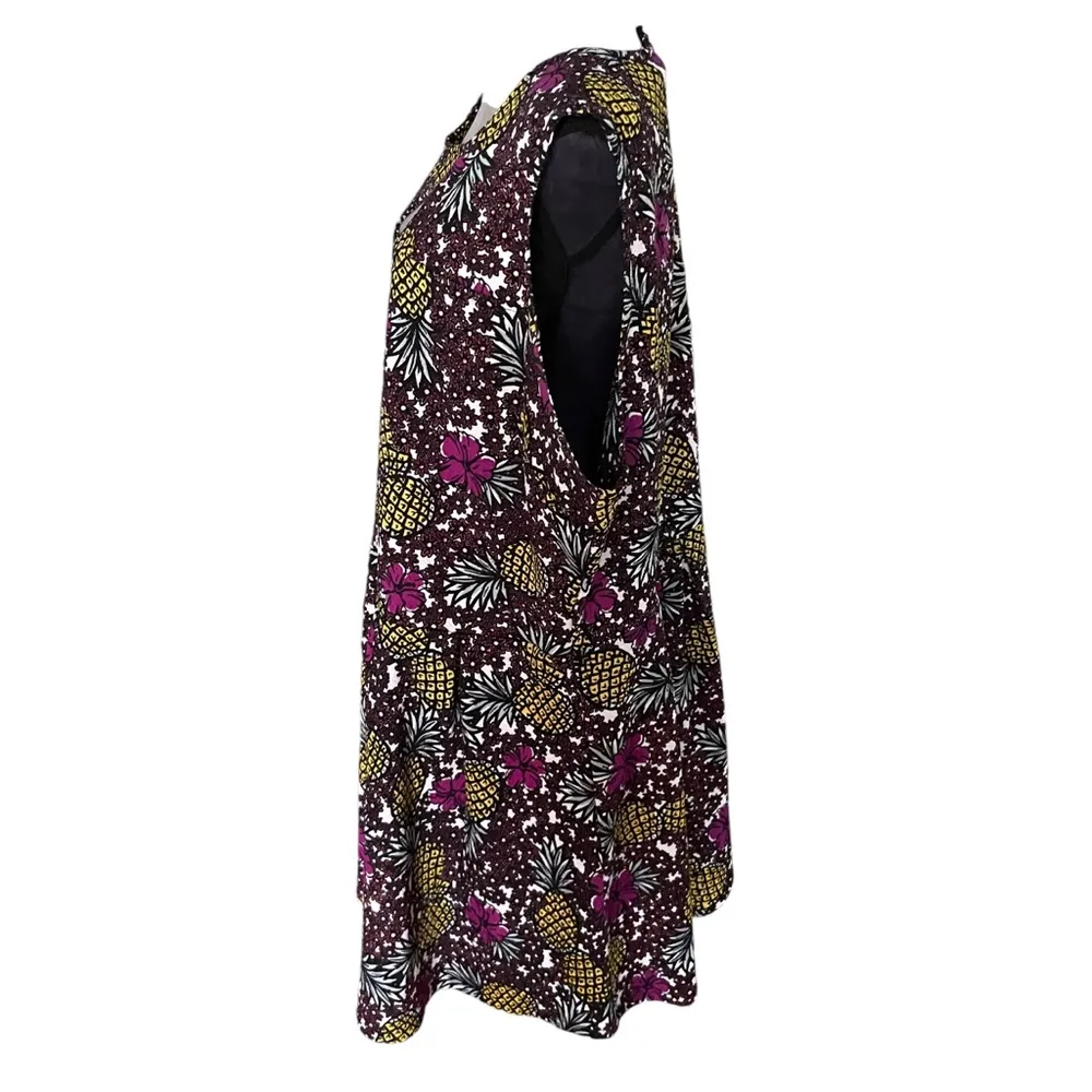 Bongo  Plus Pineapple Dress Size 3X - Image 5