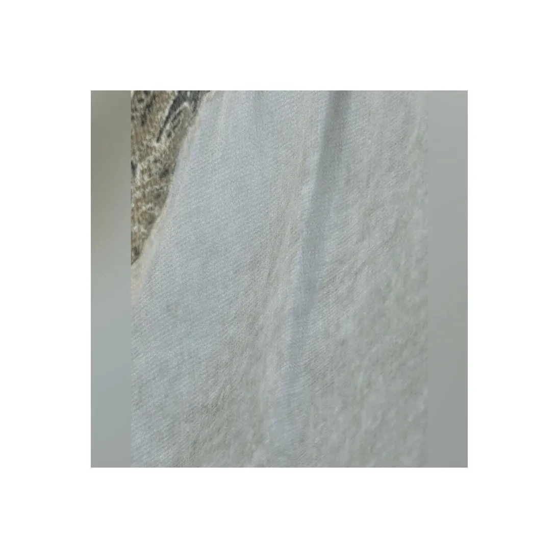 Saks Fifth Avenue Boho Tunic Sheer Double Layer Back Long Sleeve Blouse Small - Image 10