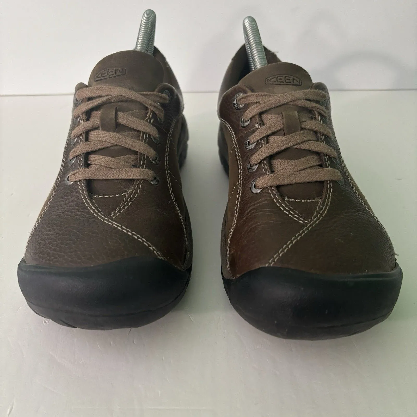 Keen Presidio Shoes Brown Leather Sneakers Women's size 9 US Outdoor Casual - Image 2